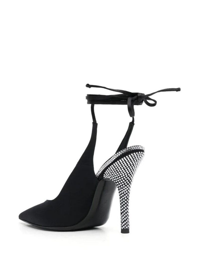 The Attico Pumps & high heels - Venus 110Mm Tie-Ankle Pumps in zwart - Afbeelding 3