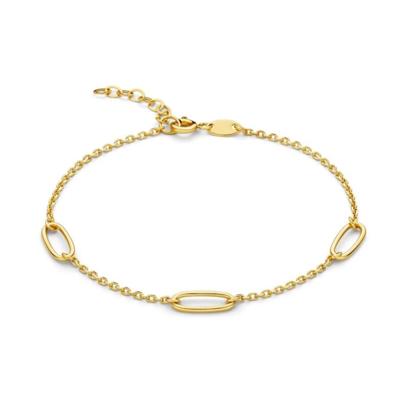 BELORO Armbanden - Beloro Jewels Della Spiga Eva 375er Goldarmband BO in gold