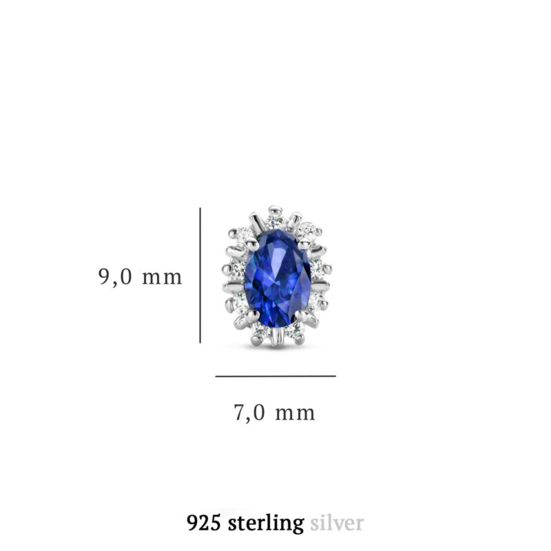 Parte Di Me Kettingen - Parte Di Me Sorprendimi damen Geschenkset Silber P in blue - Afbeelding 4