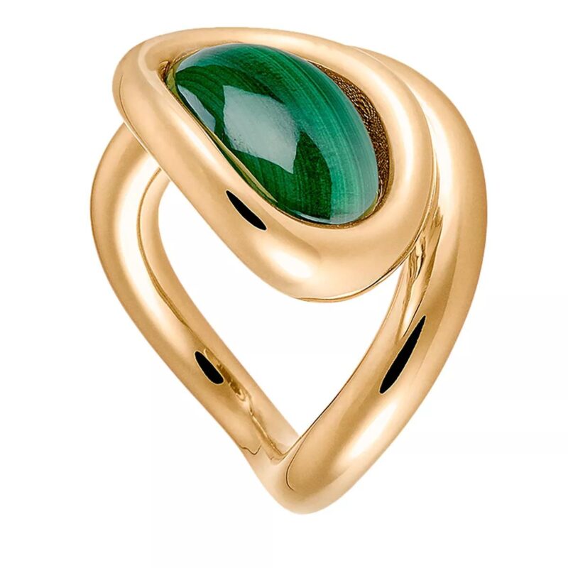 Charlotte Chesnais Ringen - Neo Turtle Small Ring in green