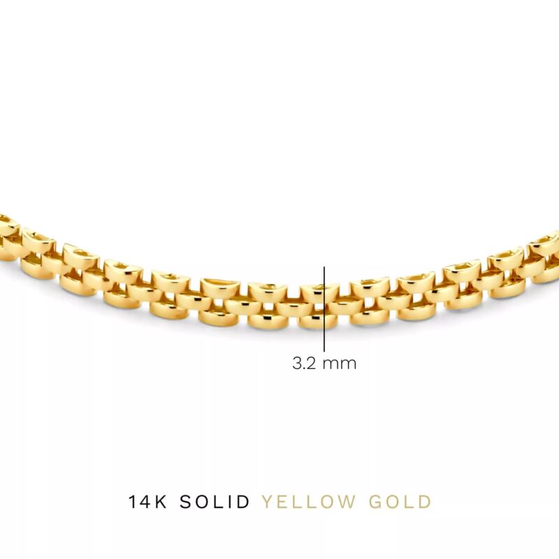 Isabel Bernard Armbanden - Aidee  14 Karat Armband in gold - Afbeelding 4