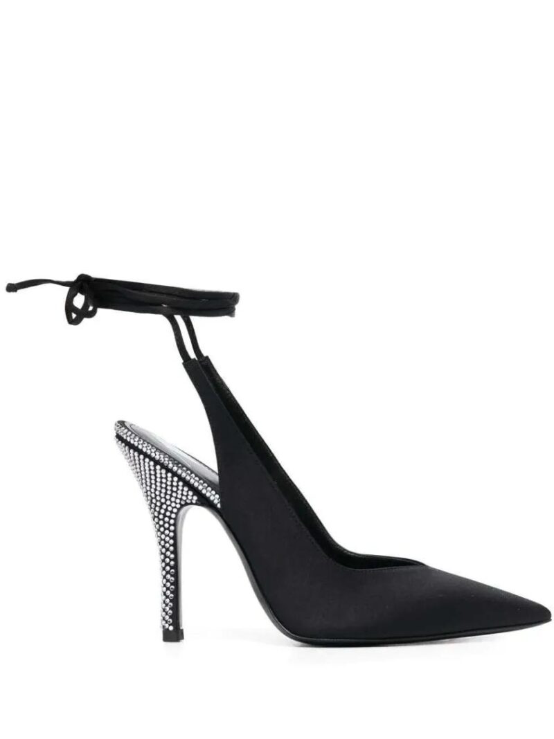 The Attico Pumps & high heels - Venus 110Mm Tie-Ankle Pumps in zwart