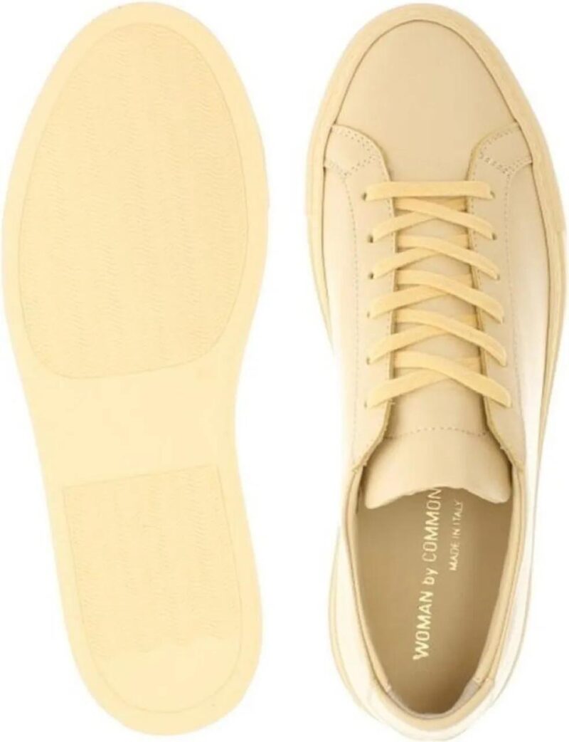 Common Projects Sneakers - Original Achilles Low Yellow Sneakers in geel - Afbeelding 2