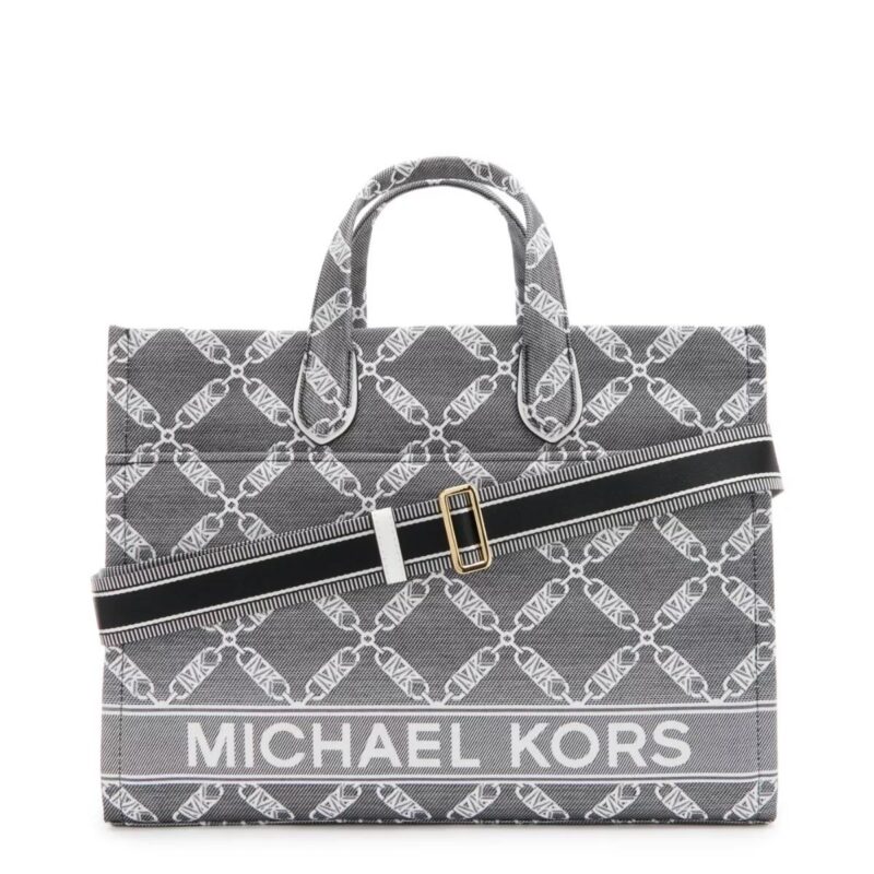 Michael Kors Shoppers - Michael Kors Shopper Grau/Weiß 30S4G3GT3J-012 in grijs