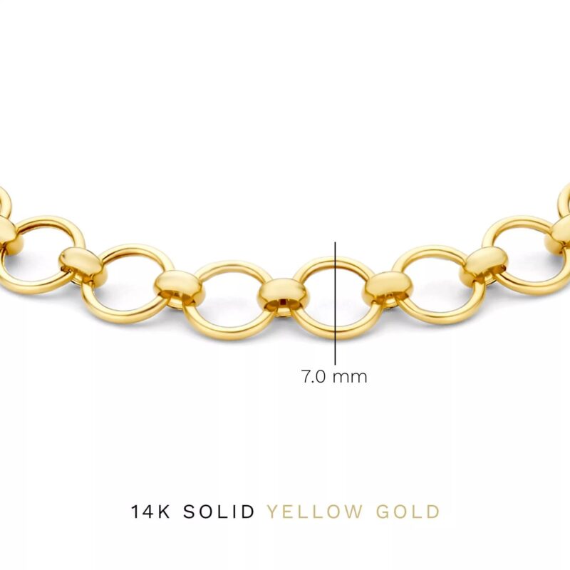 Isabel Bernard Armbanden - Belleville  14 Karat Armband in gold - Afbeelding 4