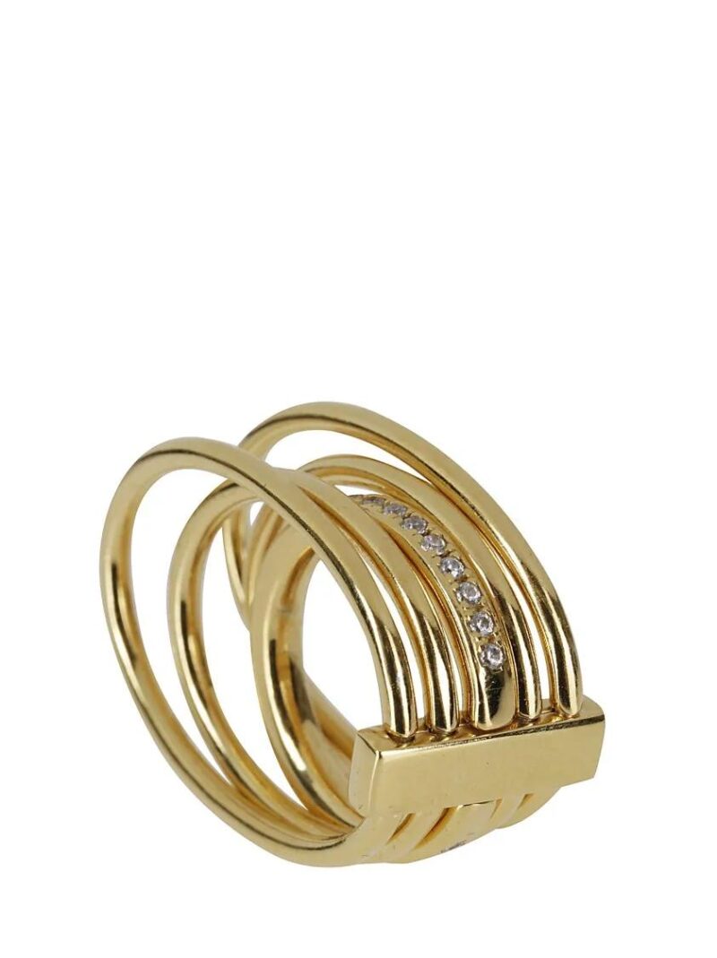 Panconesi Ringen - Solar Crystal Ring in gold