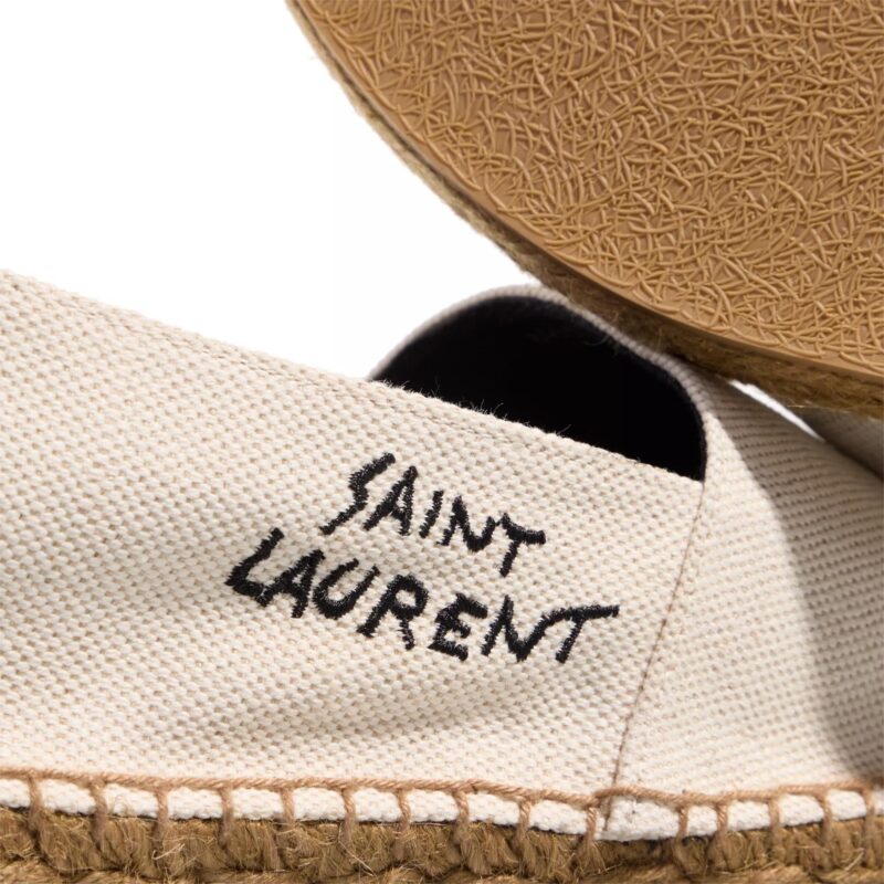 Saint Laurent Espadrilles - Embroidered Espadrilles Canvas in beige - Afbeelding 2