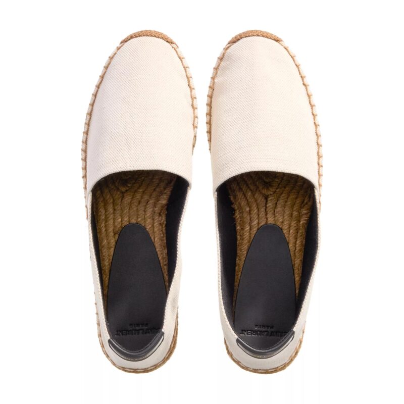 Saint Laurent Espadrilles - Embroidered Espadrilles Canvas in beige - Afbeelding 3