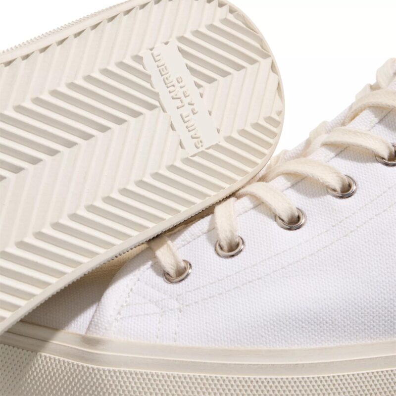 Saint Laurent Sneakers - Malibu Hightop Sneaker in wit - Afbeelding 2