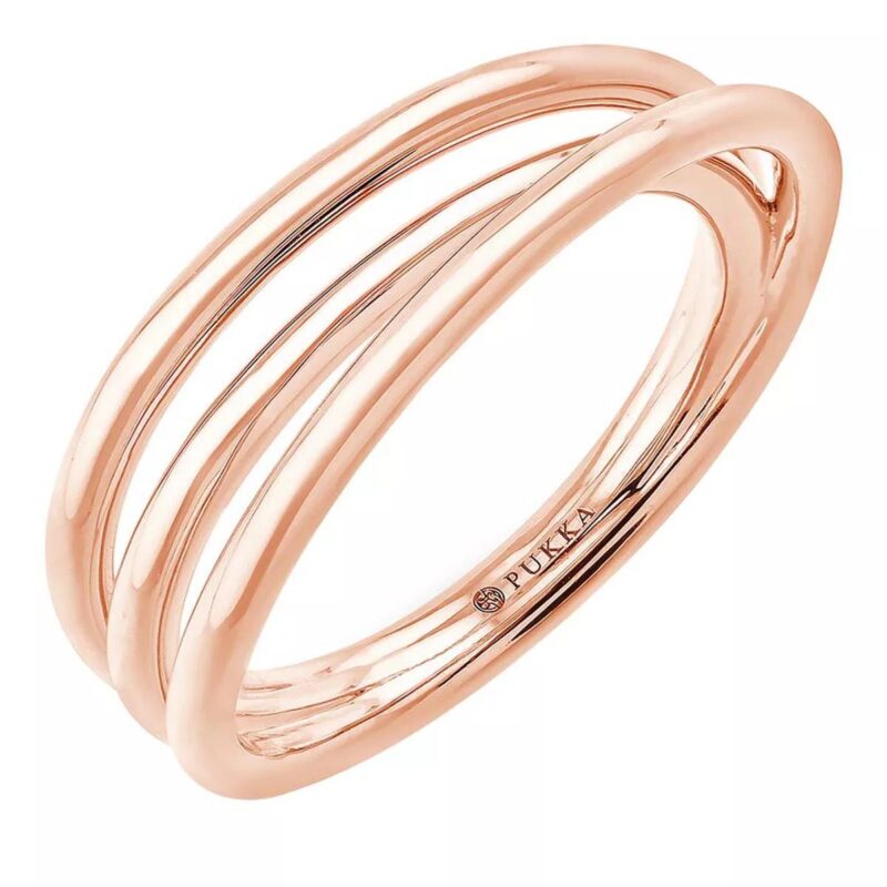 Pukka Berlin Ringen - Braid Spring Ring in quarz