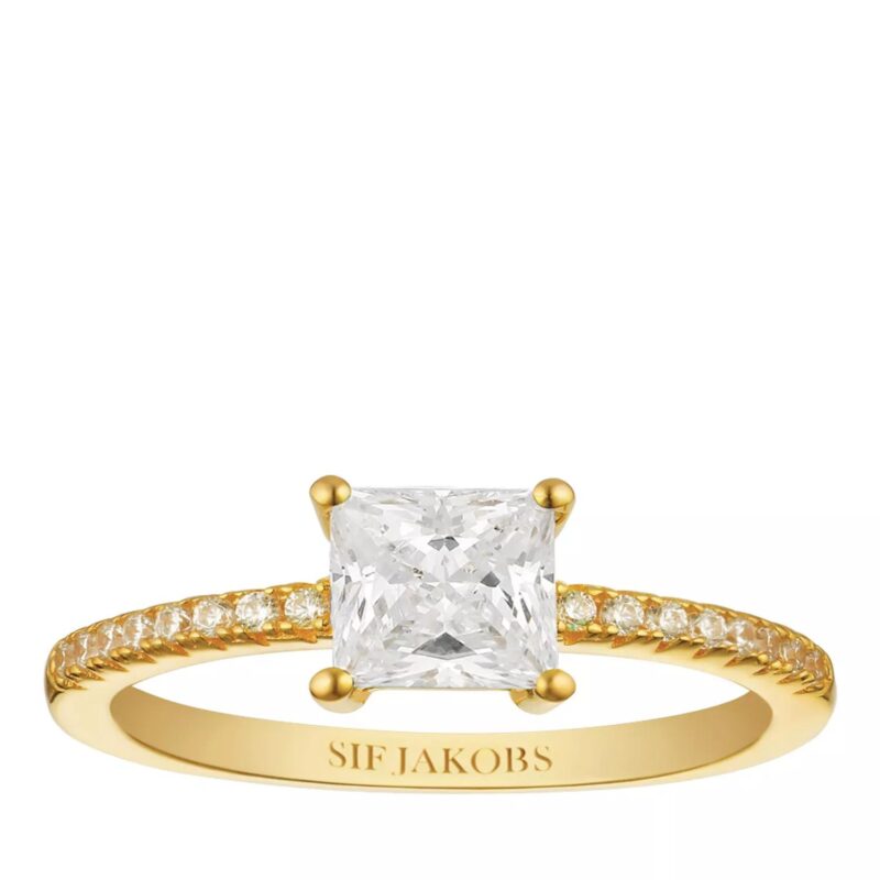 Sif Jakobs Jewellery Ringen - Ellera Quadrato Ring in gold