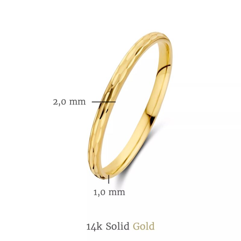 Isabel Bernard Ringen - Rivoli Laura 14 karat ring in gold - Afbeelding 3