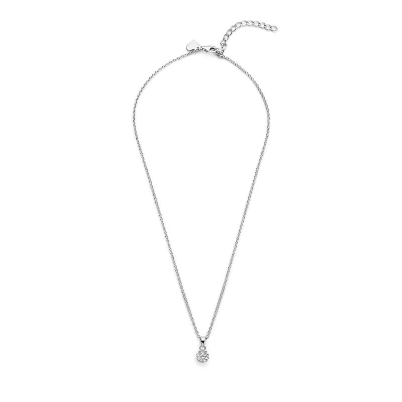 Parte Di Me Kettingen - Cento Luci Rosia 925 sterling silver necklace in silver - Afbeelding 3