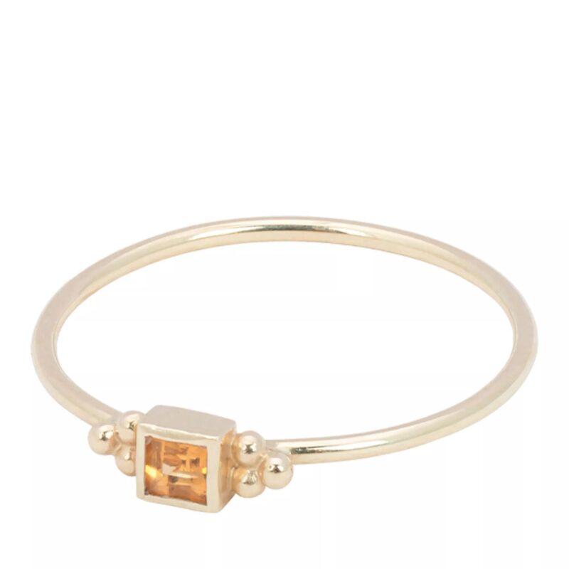 Anna+Nina Ringen - Honeysuckle Ring 14K in orange