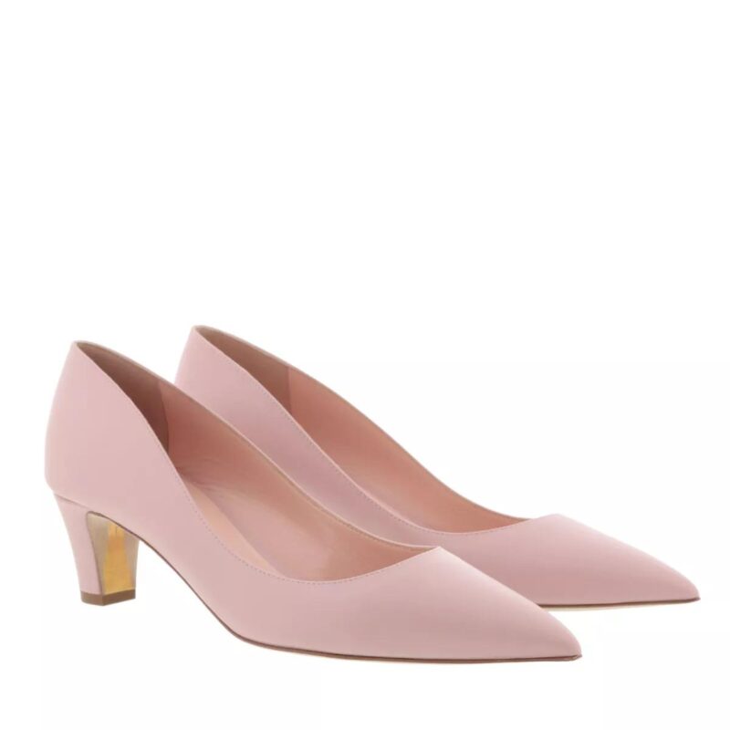 Rupert Sanderson Pumps & high heels - Amara Low Heel Court Shoe in poeder roze