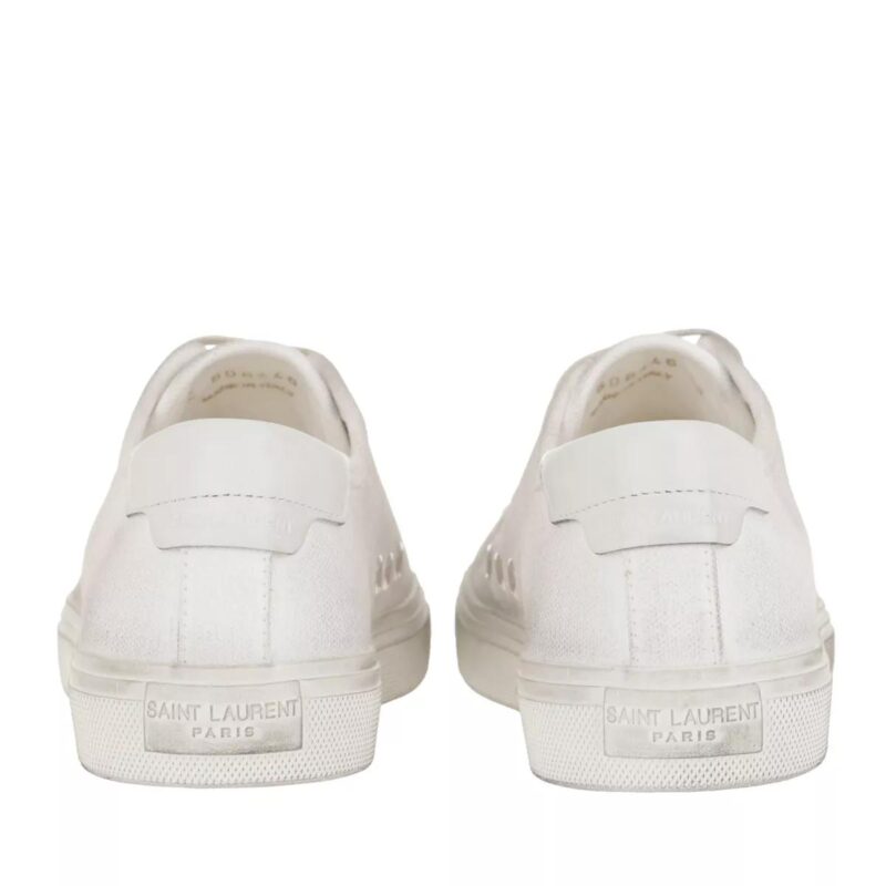 Saint Laurent Sneakers - Malibu Canvas Sneakers in wit - Afbeelding 3