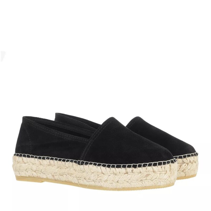 Espadrij l’originale Espadrilles - Classic Velour High in zwart