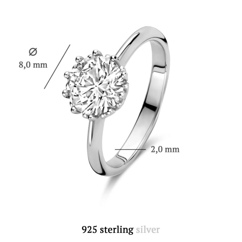 Parte Di Me Ringen - Parte Di Me Cento Luci Maxima 925 Sterling Silbere in silver - Afbeelding 2