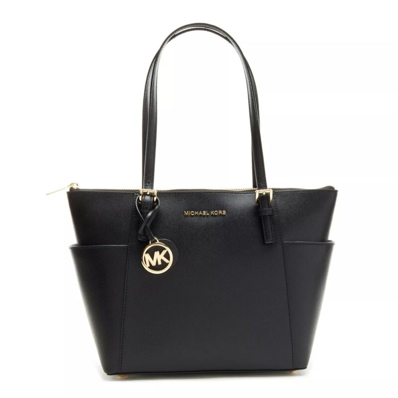 Michael Kors Shoppers - Michael Kors Jet Set Shopper Schwarz 30F2GTTT8L-00 in zwart