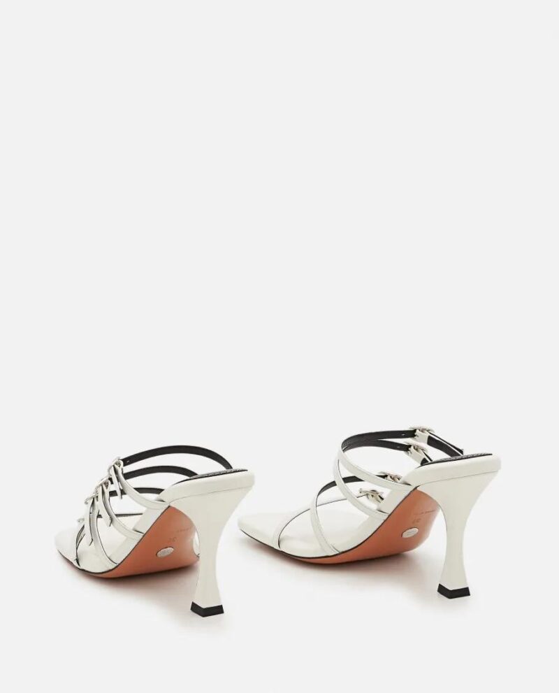 Proenza Schouler Sandalen - 95mm Leather Sandals in wit - Afbeelding 3