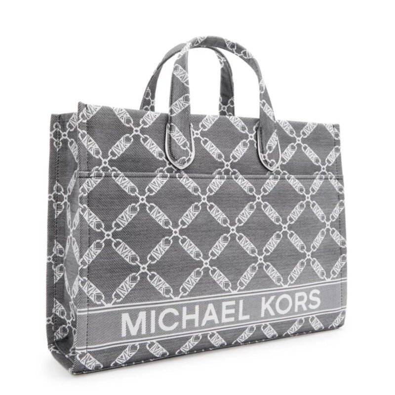 Michael Kors Shoppers - Michael Kors Shopper Grau/Weiß 30S4G3GT3J-012 in grijs - Afbeelding 2