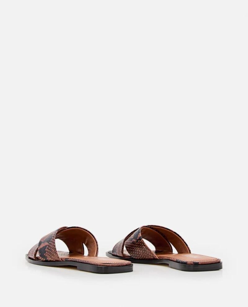 Paris Texas Sandalen - Montecarlo Flat Sandals in bruin - Afbeelding 4